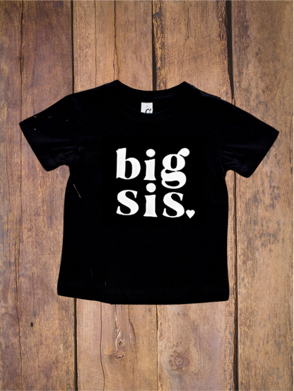 Dětské tričko pro sourozence Big sis