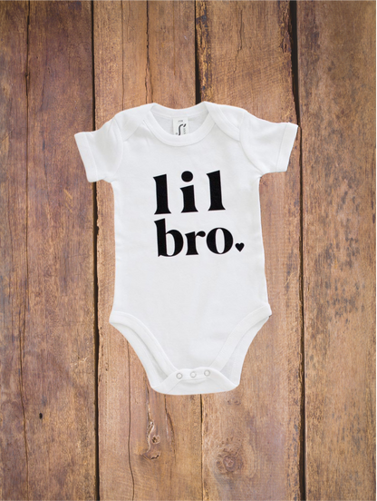 Dětské body pro sourozence Lil bro